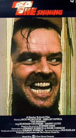 The Shining VHS